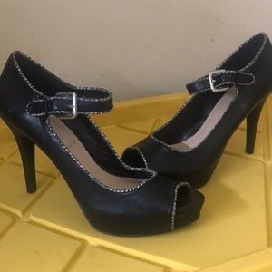 Nine West Black Heels